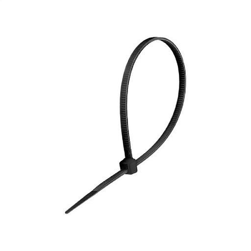 Exegate EX292903RUS Стяжка (хомут) нейлоновая ExeGate CV66-250x4.8B (нейлон 6.6, 250x4.8мм, неоткрывающаяся, halogen free, -40°C - +85°C, черная, 100 шт) фото 1