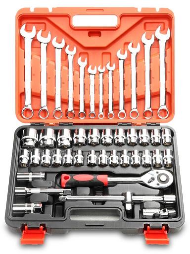 Набор инструментов 44 предмета 1/2 дюйма GOODKING 10044-K фото 1