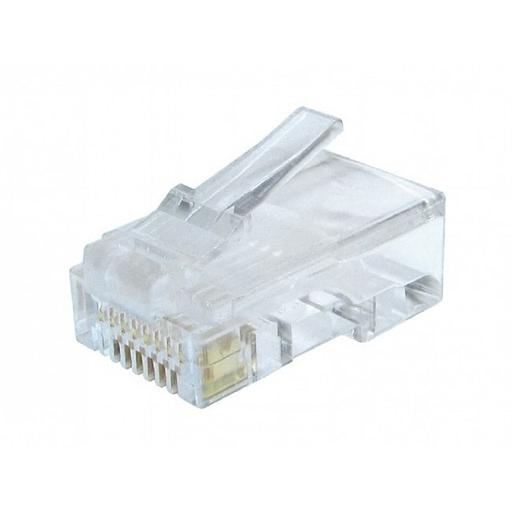 Gembird Вилка RJ-45 (8P8C) универсальная кат.6, контакты 30 микрон (100 шт.) (LC-8P8C-002) фото 1