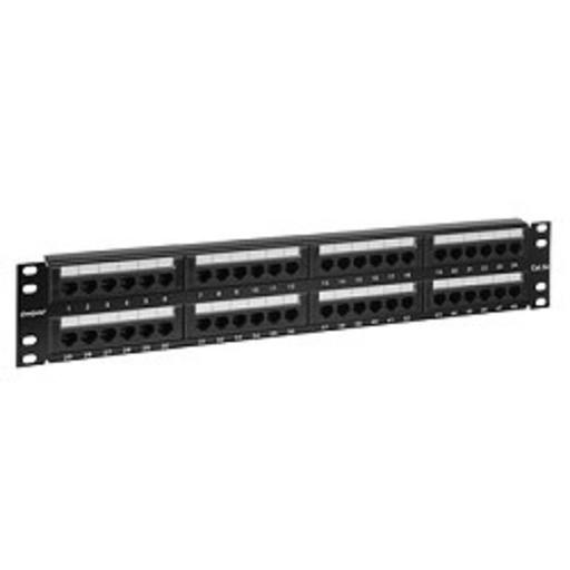Exegate EX256753RUS Патч-панель UTP 19" 48 port кат.5e Exegate разъём KRONE&110 (dual IDC), 2U фото 1