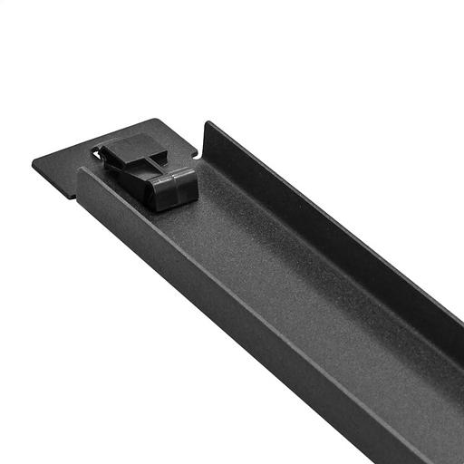 Exegate EX292879RUS Заглушка (фальш-панель) ExeGate FP19-1UM-TL (19" 1U, металлическая, быстросъемная, цвет черный, RTL) фото 1