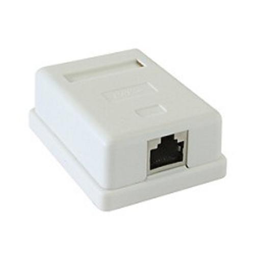 Gembird NAS212 Розетка RJ-45 кат.STP 5e внешняя экранированная 1 порт, 110&Krone фото 1