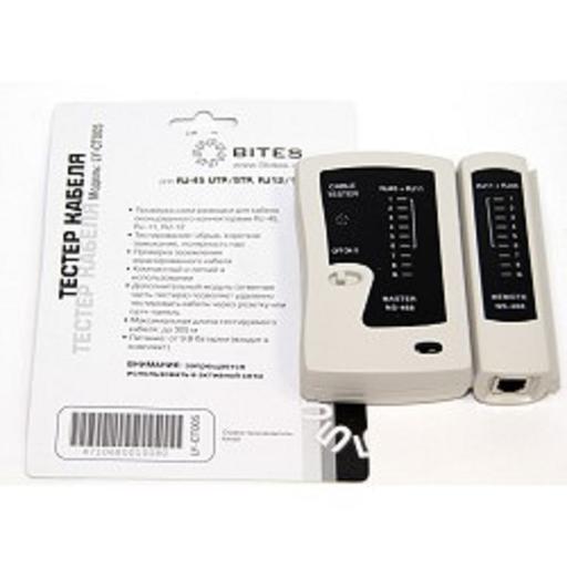 5bites LY-CT005 Тестер кабеля для UTP/STP RJ45, RJ11/12 фото 1