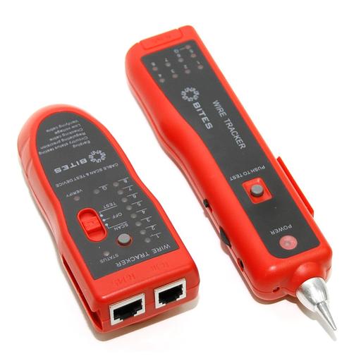 5bites LY-CT025 Тестер кабеля для RJ45/11/12, трассоискатель фото 1