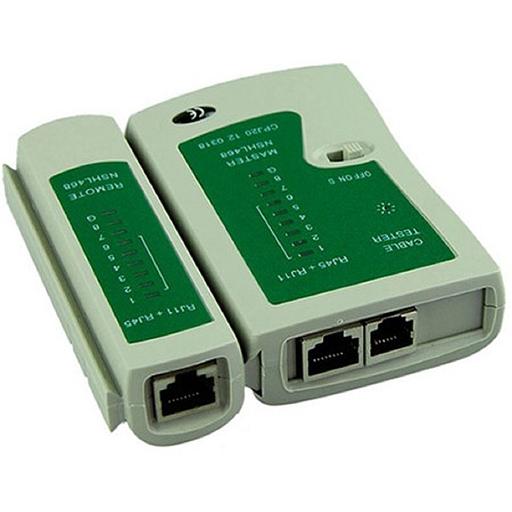 Exegate EX271121RUS Тестер сетевой LT-007 (NS-468) для RJ-45/RJ-11/RJ-12 фото 1