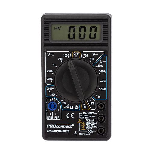 Proconnect (13-3011) Портативный мультиметр M830B(DT830B) фото 1