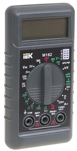Iek TMD-1S-182 Мультиметр цифровой Compact M182 IEK фото 1