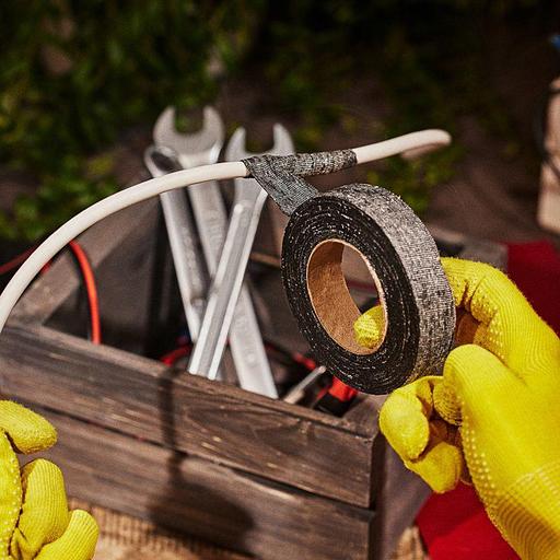 Rexant 09-2404 Изолента х/б 20х0,35 мм (ролик 8,3 м/110 г) (1-ПОЛ) фото 2