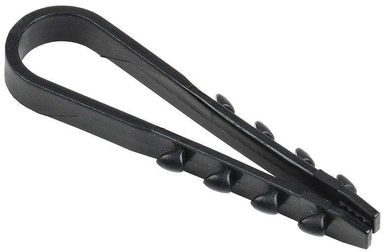 Iek UHH36-5-10-100 Дюбель хомут 5-10мм нейлон черный (100шт) ИЭК фото 1