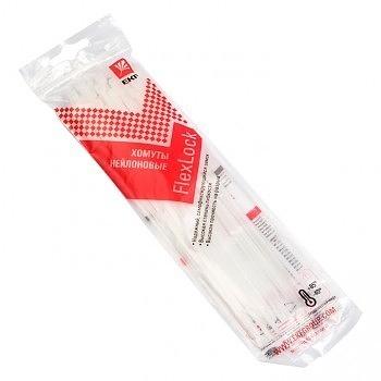 EKF plc-fl-ctsw-2.5x150-r Хомут P6.6 стандартный (б), 2.5x150 (50шт) FlexLock PROxima фото 1