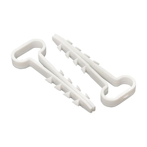 EKF plc-cd-6x12w Дюбель-хомут (6х12 мм) для плоского кабеля белый (50 шт.) EKF PROxima фото 1