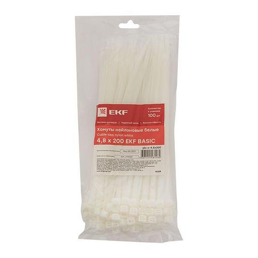 EKF plc-c-4.8x200 Хомут нейлоновый (4,8х200) (100шт.) EKF Basic фото 4