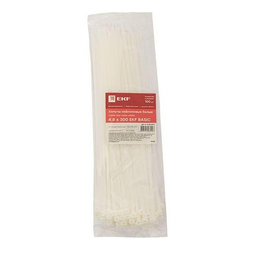EKF plc-c-4.8x300 Хомут нейлоновый (4,8х300) (100шт.) EKF Basic фото 4