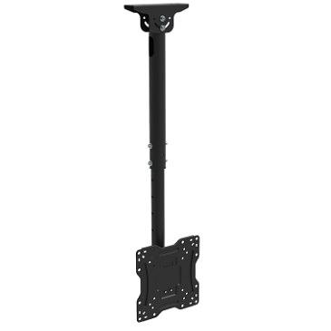 REXANT Кронштейн для телевизора 13"-42" дюймов, потолочный подвесной серия Profi чёрный {13"-42" Максимальная нагрузка: 25 кг VESA: 75х75, 100х100, 200х200 мм} фото 1