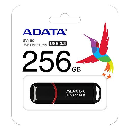 Флеш-накопитель ADATA 256GB UV150 USB3.0 black фото 2