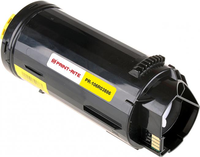 Картридж лазерный Print-Rite TFX721YPRJ PR-106R03886 106R03886 желтый (9000стр.) для Xerox VersaLink C500/505 фото 2