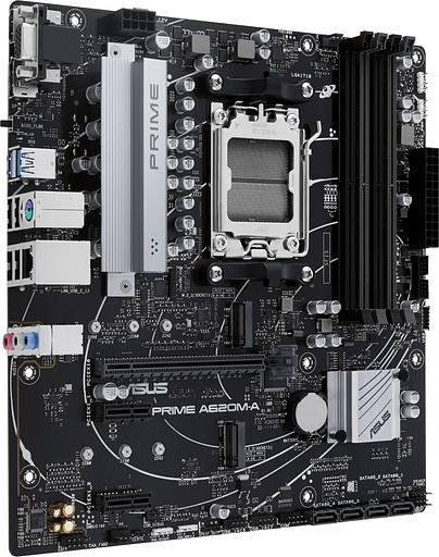 Материнская плата ASUS PRIME A620M-A-CSM, Socket AM5, A620, 4*DDR5, D-Sub+VGA+HDMI, 4xSATA3, Audio, Gb LAN, USB 3.2, USB 2.0, mATX; 90MB1F10-M0EAYC (PRIME A620M-A-CSM) фото 2