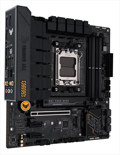 Материнская плата ASUS TUF GAMING B650M-E WIFI, Socket AM5, B650, 4*DDR5, 2xDP+HDMI, 4xSATA3, 2xM.2, Audio, Gb LAN, USB 3.2, USB 2.0, mATX; 90MB1FV0-M0EAY0 (TUF GAMING B650M-E WIFI) фото 2