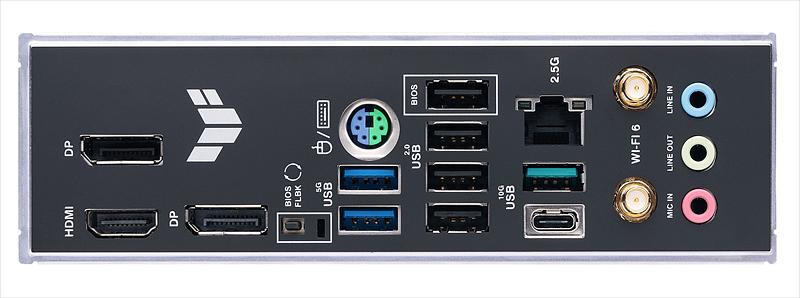 Материнская плата ASUS TUF GAMING B650M-E WIFI, Socket AM5, B650, 4*DDR5, 2xDP+HDMI, 4xSATA3, 2xM.2, Audio, Gb LAN, USB 3.2, USB 2.0, mATX; 90MB1FV0-M0EAY0 (TUF GAMING B650M-E WIFI) фото 4