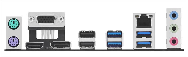 Материнская плата ASUS PRIME H510M-A R2.0, LGA1200, H470, 2*DDR4, DP+VGA+HDMI, 4xSATA3, M2, Audio, Gb LAN, USB 3.2, USB 2.0, mATX; 90MB1FP0-M0EAY0 (PRIME H510M-A R2.0) фото 4