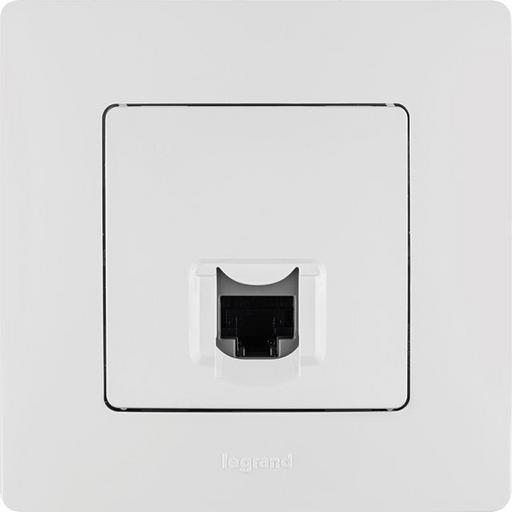ETIKA Розетка RJ45 кат.5 UTP, бел. Legrand 672241 фото 5