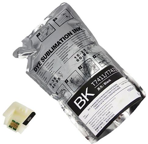 Картридж струйный Cactus CS-EPT741X T741X черный (1000мл) для Epson SureColor SC-F6200/7200/9200 фото 2