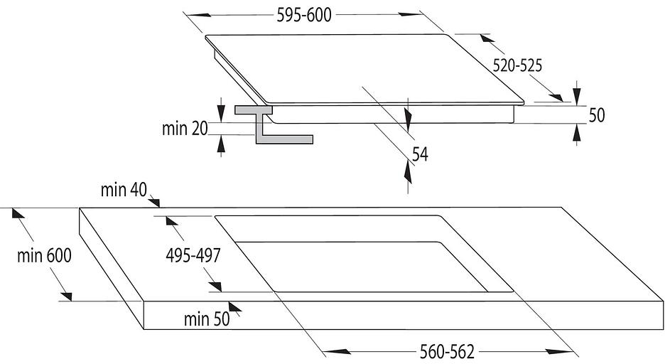 Встраиваемые индукционные панели GORENJE Gorenje IS646BG фото 4