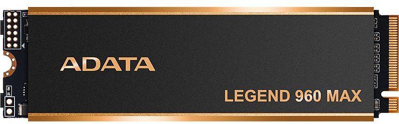 Твердотельный накопитель/ ADATA SSD LEGEND 960 MAX, 2000GB, M.2(22x80mm), NVMe 1.4, PCIe 4.0 x4, 3D NAND, R/W 7400/6800MB/s, IOPs 750 000/630 000, TBW 1560, DWPD 0.43, with BIG Heat Spreader (5 лет) фото 1