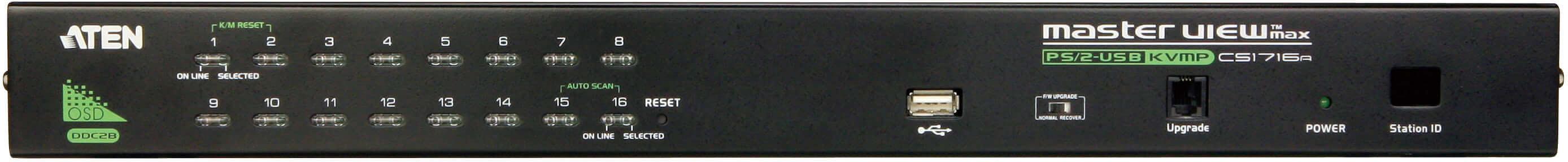 Переключатель консоли электронный, 16 портов USB ATEN CS1716A фото 1