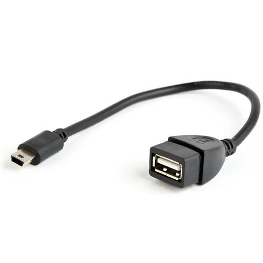 Exegate EX294759RUS Кабель OTG USB 2.0 ExeGate EX-OTG-USB2-AFminiBM5P-0.15 (AF/miniBm 5P, 0,15м) фото 1