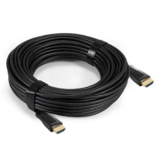 Exegate EX294699RUS Активный оптический кабель HDMI ExeGate EX-CC-HDMI2-20.0 (19M/19M, v2.0, 20м, 4K UHD, Ethernet, позолоченные контакты) фото 1