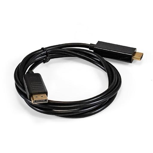 Exegate EX294709RUS Кабель DisplayPort-HDMI ExeGate EX-CC-DP-HDMI-1.5 (20M/19M, 1,5м, экран) фото 1