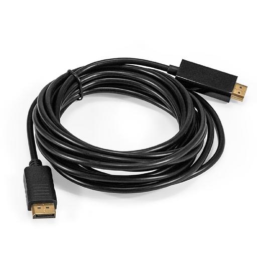 Exegate EX294711RUS Кабель DisplayPort-HDMI ExeGate EX-CC-DP-HDMI-5.0 (20M/19M, 5м, экран) фото 1