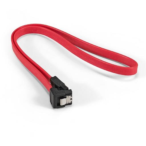 Exegate EX294732RUS Кабель SATA ExeGate EX-CC-SATA-DATA90-0.5L (7pin/7pin, угловой разъем, металлические защелки, 0,5м) фото 1