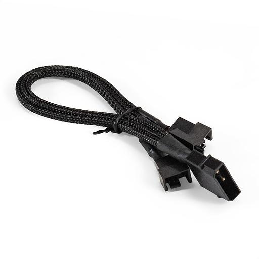 Exegate EX294791RUS Разветвитель питания для корпусных вентиляторов ExeGate EX-CC-PSU-3xF-0.3 (Molex/3x3/4pin, все разъемы имеют 2 контакта, 0,3м) фото 1