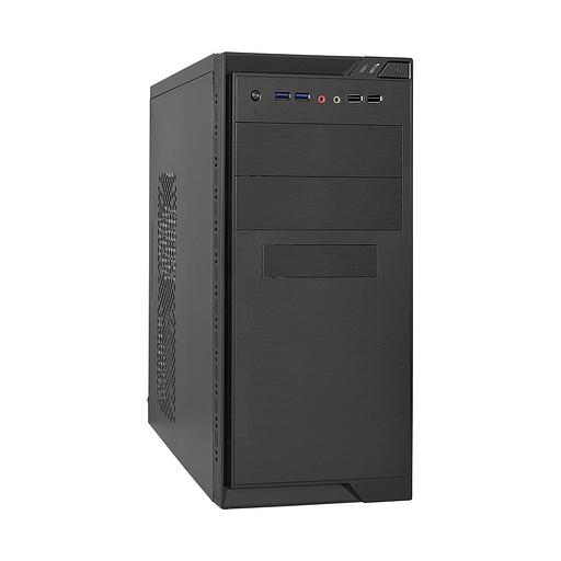 Exegate EX283239RUS Корпус Minitower ExeGate MA-372UX Black, mATX 2*USB+2*USB3.0, Audio фото 1