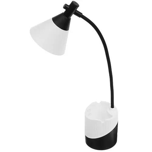 СТАРТ 4610116217221 Светильник настольный со светодиодами CT92 белый/черный-- 12 фото 1