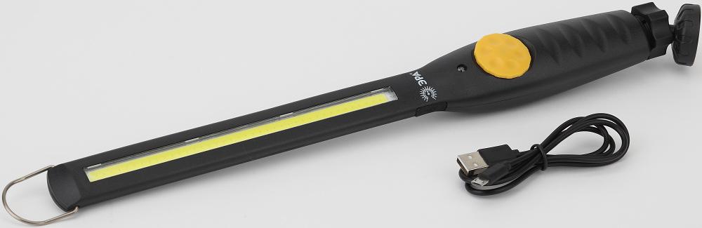 ЭРА Б0036613 AA-701 Фонарь ЭРА "Практик" автомобильный [7,3Вт COB, 3,2Ач литий., крюк, магнит, 40гр. Изгиб корпус фото 1