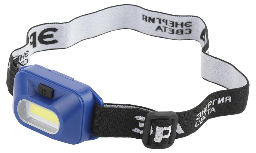 ЭРА Б0052749 Фонарь налобный светодиодный GB-707 на батарейках 3 режима 3 Вт COB 3хААА Атлант фото 1