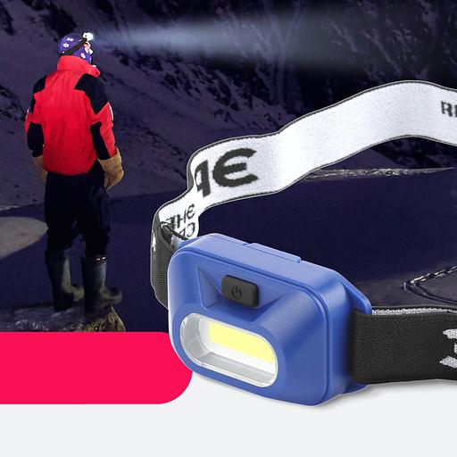 ЭРА Б0052749 Фонарь налобный светодиодный GB-707 на батарейках 3 режима 3 Вт COB 3хААА Атлант фото 7