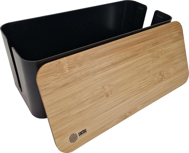 Органайзер Cactus CS-BOX-BL черный/бамбук фото 3