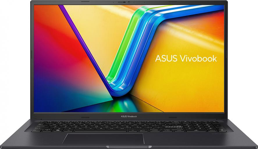 Ноутбук ASUS VivoBook 17X M3704YA-AU052, 17.3", IPS, AMD Ryzen 7 7730U 2ГГц, 8-ядерный, 16ГБ DDR4, 512ГБ SSD, UMA, без операционной системы, черный [90nb1192-m00200] фото 1