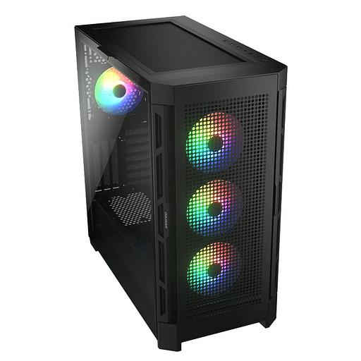 Cougar Airface Pro RGB Black 4x120MM ARGB FAN, ARGB FAN HUB, БЕЗ БП, ЧЕРНЫЙ, E-ATX фото 2