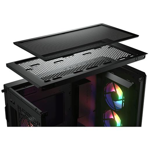 Cougar Airface Pro RGB Black 4x120MM ARGB FAN, ARGB FAN HUB, БЕЗ БП, ЧЕРНЫЙ, E-ATX фото 6