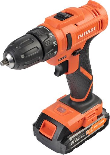 PATRIOT BR 189UES Дрель-шуруповерт аккумуляторная [180301549] { две АКБ Li-Ion 18В, 2,0 Ач, 29Нм, 2 скорости, кейс } фото 2