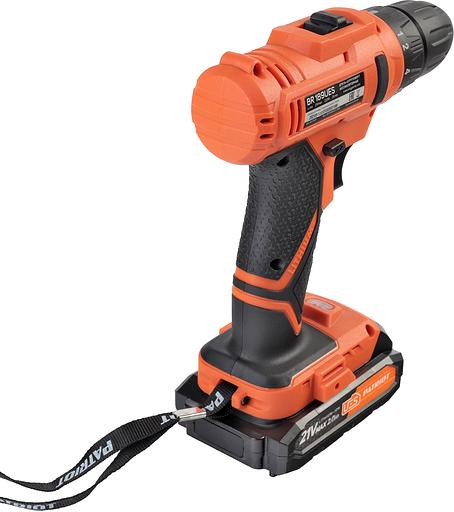 PATRIOT BR 189UES Дрель-шуруповерт аккумуляторная [180301549] { две АКБ Li-Ion 18В, 2,0 Ач, 29Нм, 2 скорости, кейс } фото 5