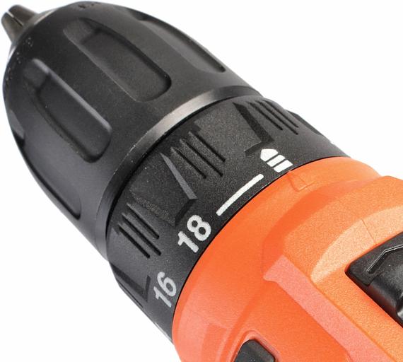 PATRIOT BR 189UES Дрель-шуруповерт аккумуляторная [180301549] { две АКБ Li-Ion 18В, 2,0 Ач, 29Нм, 2 скорости, кейс } фото 6