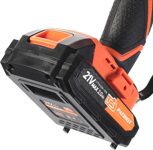 PATRIOT BR 189UES Дрель-шуруповерт аккумуляторная [180301549] { две АКБ Li-Ion 18В, 2,0 Ач, 29Нм, 2 скорости, кейс } фото 10