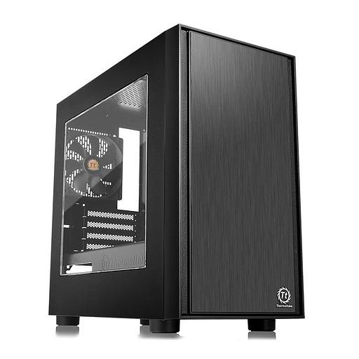 Case Tt Versa H17 черный без БП mATX 2xUSB2.0 1xUSB3.0 audio bott PSU" [CA-1J1-00S1WN-00] фото 1