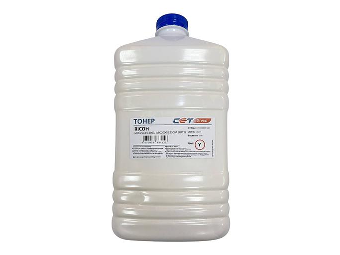 Тонер для заправки Тонер KR1Y для RICOH MPC2003 (CET) Yellow, 500г/бут, (унив.), CET111130Y-500 (CET111130Y-500) фото 1